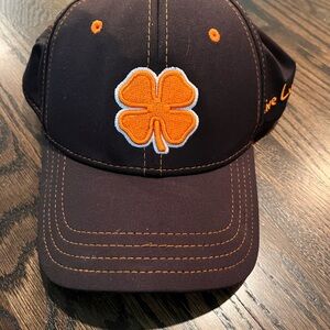 Black Clover Black and Orange Hat